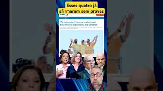 Eduardo Bolsonaro critica os oportunistas do caso da explosão [upl. by Aggy]