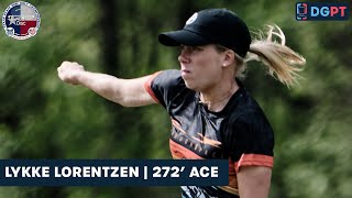 272 ACE from Lykke Lorentzen  2024 Texas State Championships [upl. by Sudoeht85]