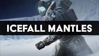 Destiny 2 SlowMotion  New Icefall Mantle Animation  Patch 3402 [upl. by Nauqaj638]