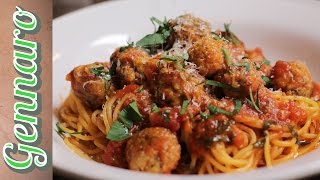 Perfect Chicken Meatballs  Gennaro Contaldo [upl. by Ronald936]