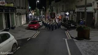 Enniskillen Fusiliers No1  SFLs Parade  Enniskillen  270924 4K [upl. by Niawat]