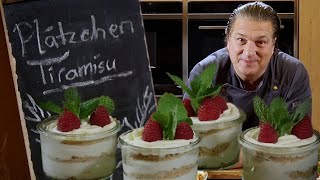 Plätzchen Tiramisu  Last Minute Dessert zu Weihnachten  Das schnelle Gericht [upl. by Annairol]