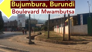 Boulevard Mwambutsa RN1 Bujumbura Burundi [upl. by Etam]