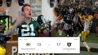 Tom Grossi is FURIOUS after Packers lose to Raiders Live Reaction [upl. by Nameloc201]