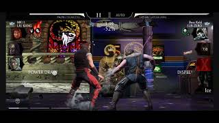 MK11 LIU KANG a true master of fighting FATAL Action Movie Tower 80R1 Mortal Kombat Mobile 54 [upl. by Jueta]