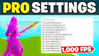 The BEST Game User Settings in Fortnite FPS BOOST  0 Input Delay [upl. by Jess]