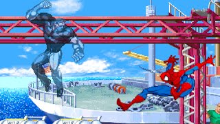 MUGEN Battle Showcase HydroMan Vs SpiderMan [upl. by Saxon]