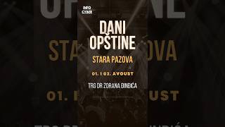 Dani opštine Stara Pazova 01i 02avgusta 2024 [upl. by Heydon816]