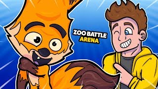 UCZĘ NOOBA GRAĆ  ZOOBA  Zoo battle arena [upl. by Nordna]