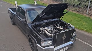 worlds first 20b rotary mazda b2000 pickup truck ute [upl. by Adnwahsat642]