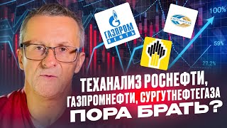 Теханализ Роснефти Газпромнефти Сургутнефтегаза Пора брать  Старый трейдер [upl. by Messab670]