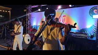 Goan Band  Double R  LIVE in Mangalore  Hotel California Violin Solo [upl. by Yalhsa27]