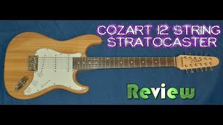 Cozart 12 String Stratocaster Review [upl. by Euqinotna826]