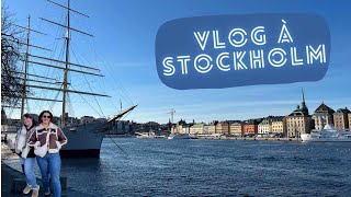 Chlorure de Sodium  Vlog à Stockholm ft Célie [upl. by Aivilo]