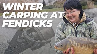 A little winter carping fun at Fendicks fishery 🥶 🧊 [upl. by Close149]