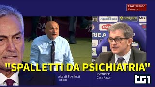 Caos in Conferenza di Gravina  Duro Attacco a Spalletti  Post Svizzera Italia 2  0 [upl. by Rind]