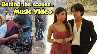 My First Official MUSIC Video with Bollywood Singer Vlog😍 Behind the scenes fttheakashthapa4354 [upl. by Atinhoj]