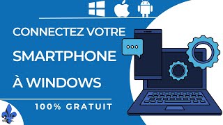 Connectez votre téléphone à votre PC Windows gratuitement [upl. by Zetes]