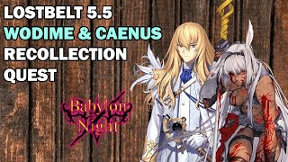 Lostbelt 55 Recollection Quest  Wodime amp Caenus [upl. by Strage]