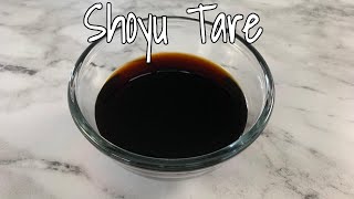 How to Make Shoyu Tare Simple Authentic Recipe [upl. by Triplett973]