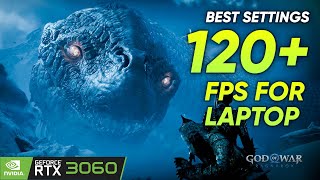 BEST NVIDIA RTX 3060 Settings for GOD OF WAR RAGNOK 100 FPS LAPTOP [upl. by Rizzo183]