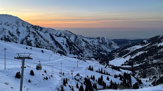 shymbulak ⛰️ kesa dikhta h yaha se view [upl. by Calva]