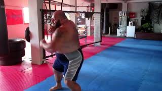 Kyriakos grizzly boxing training [upl. by Burl]