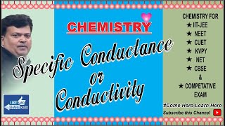 SPECIFIC CONDUCTANCE OR CONDUCTIVITY [upl. by Aitrop267]