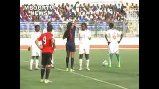 FOOT FEMININE SENEGAL 1 VS EGYPTE 2 LE 11 AVRIL 2015 A MBOUR [upl. by Auot]