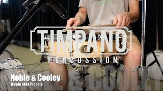 Noble amp Cooley SS Classic Maple 14X378 Piccolo Snare Drum [upl. by Claire503]