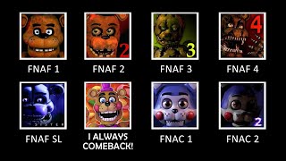 Animatronic Jumpscares FNAF 16 amp FNAC 12 [upl. by Ecissej]