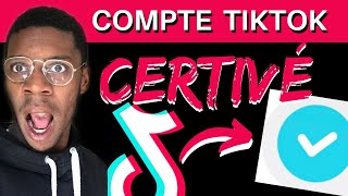 Comment être CERTIFIÉ sur Tiktok [upl. by Ahsinnor]