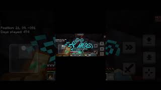 Got Fully Enchanted Armor minecraft minecrafthardcormode mcpe ancientcity enchantments armor [upl. by Terrej]