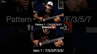 🎸 Pattern d’ARPEGES à la guitare  guitariste guitaredebutant guitar [upl. by Rtoip]