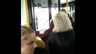 Dramatyczna awantura w autobusie miejskim ZTM [upl. by Einneb645]