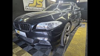 Reprogrammation moteur BMW F10 530D 245chx by JS PERFORMANCE [upl. by Orji]