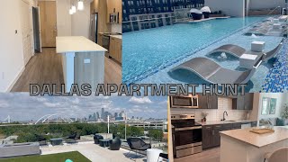 APARTMENT HUNTING IN DALLAS TEXAS w names tours amp pricing [upl. by Dorie]