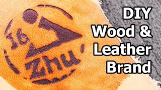 DIY Wood and Leather Branding Iron [upl. by Romain]