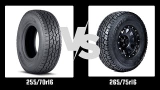 Tire Size 25570r16 vs 26575r16 [upl. by Nitas]