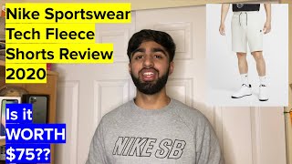 New Nike Tech Fleece Shorts Review  Comparison [upl. by Ordisi]