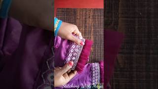 Belt blouse cutting and stitching😘🥰😊🤗🤔 trending fashion ytshorts viral shorts shortfeed [upl. by Aig719]