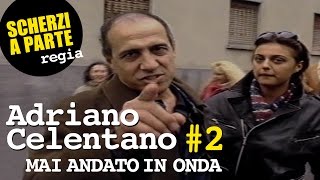 FILMMAKER  Scherzi a parte ad Adriano Celentano mai andato in onda 2 [upl. by Kuster272]