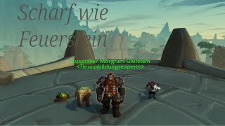 WoW DragonflightPet BattleHaustierkampfAusgräber Morgrum GlutsteinScharf wie Feuerstein [upl. by Nosnev]