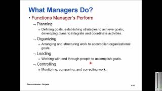 Management Functions  urdu hindi  TM Technology Management lecture  TM Course  4 [upl. by Marb238]