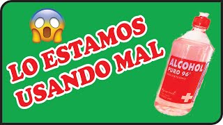 👉 NO USES ALCOHOL DE 96 sin ver este video primero COMO y porque REBAJARLO a 70 GRADOS facilmente [upl. by Merta]