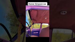 Homer Simpson car in reality simpsons springfield [upl. by Churchill]