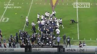 Brawl breaks out at Desert Edge vs Higley championship game [upl. by Arelus]