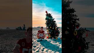 Weihnachten am Strand 🏝️🎄 letzteweihnacht gregorhaegele shorts [upl. by Anirbys393]