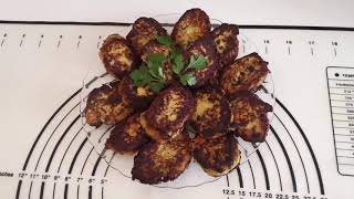 Recette Kahina  Croquettes de choufleur au fromage شوفلورمحشي بلجبن سهل و سريع [upl. by Ainiger]