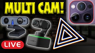 Multi Camera Live Streaming Setup a Game Stream [upl. by Yordan]